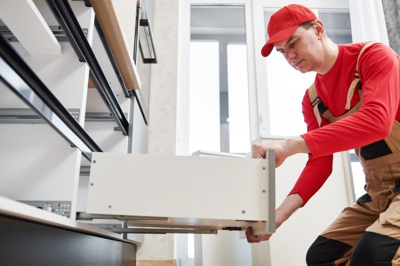 Finished Kitchen Cabinets